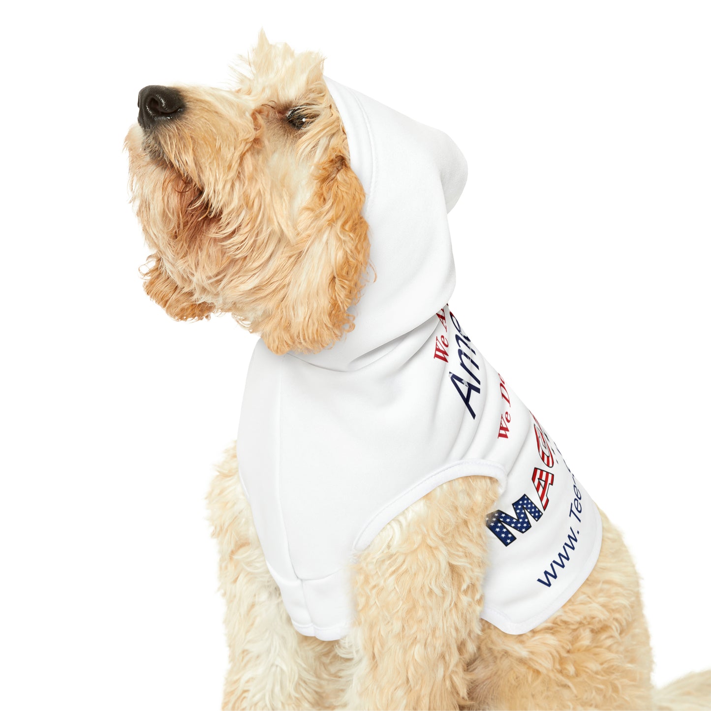 We Are Americans Pet Hoodie