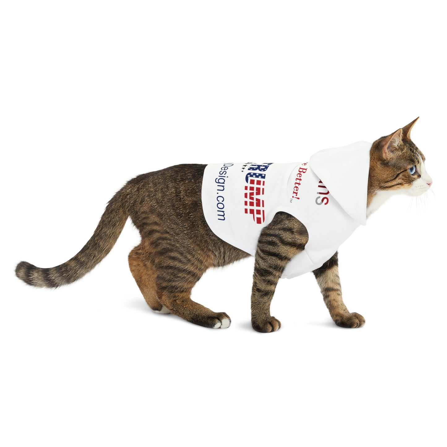 We Are Americans Pet Hoodie