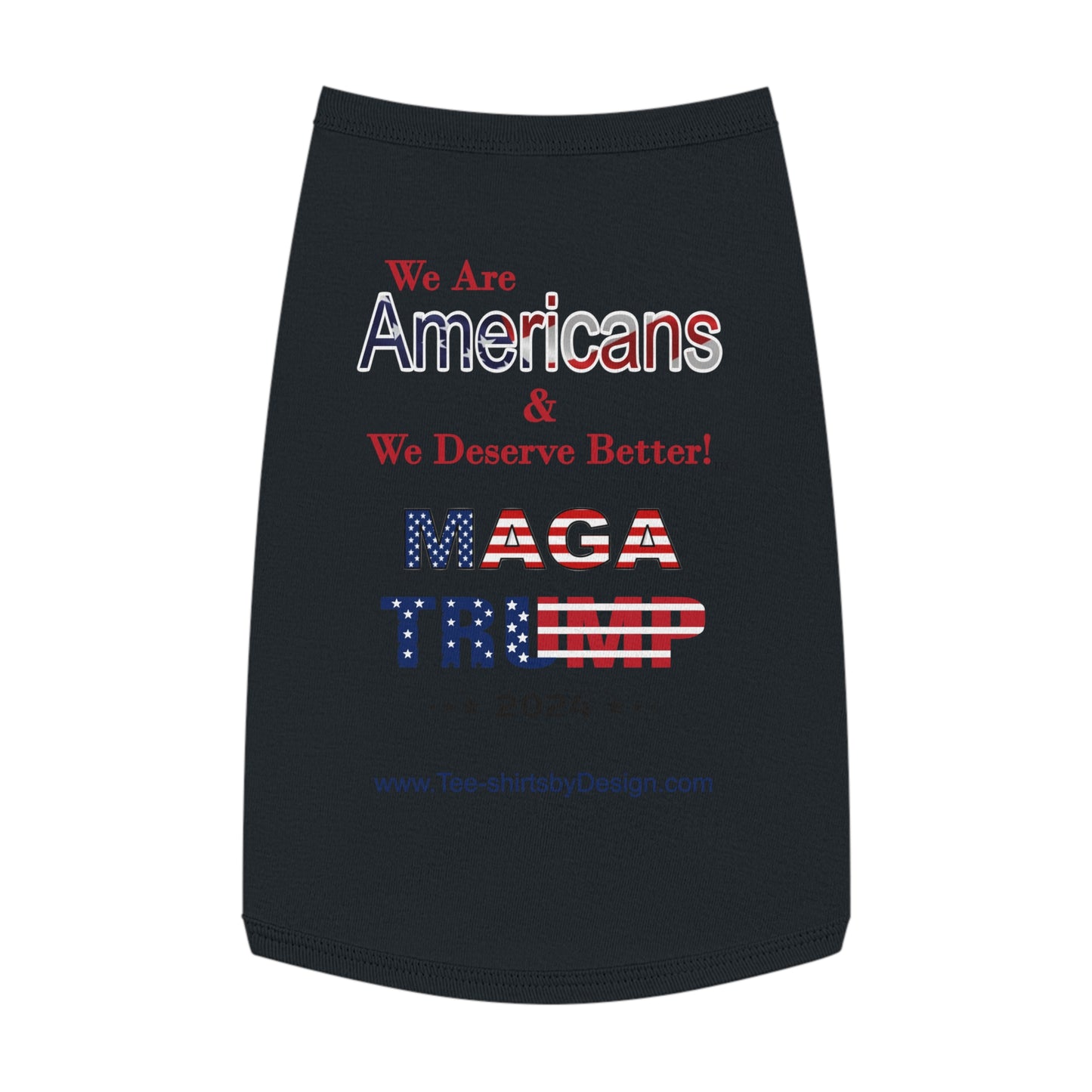 We Are Americans Pet Tank Top