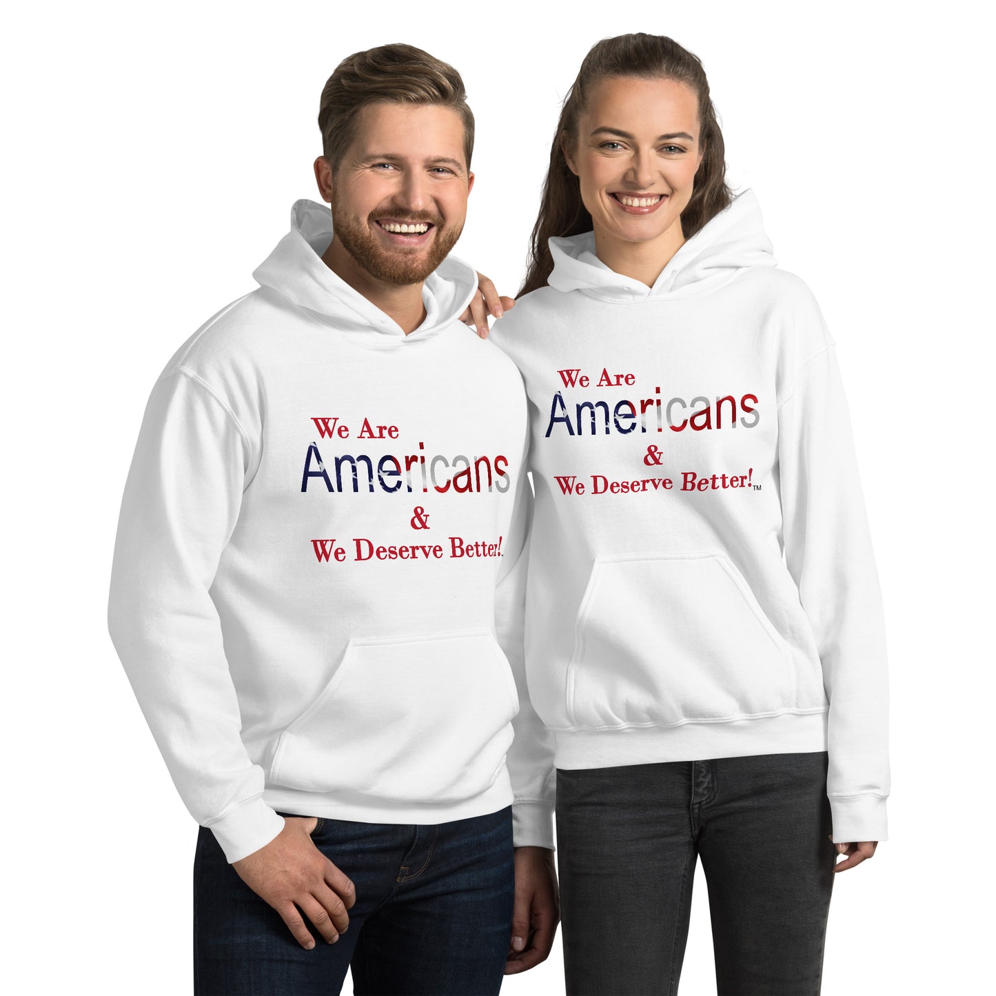 We Are Americans Unisex Hoodies_Big & Tall